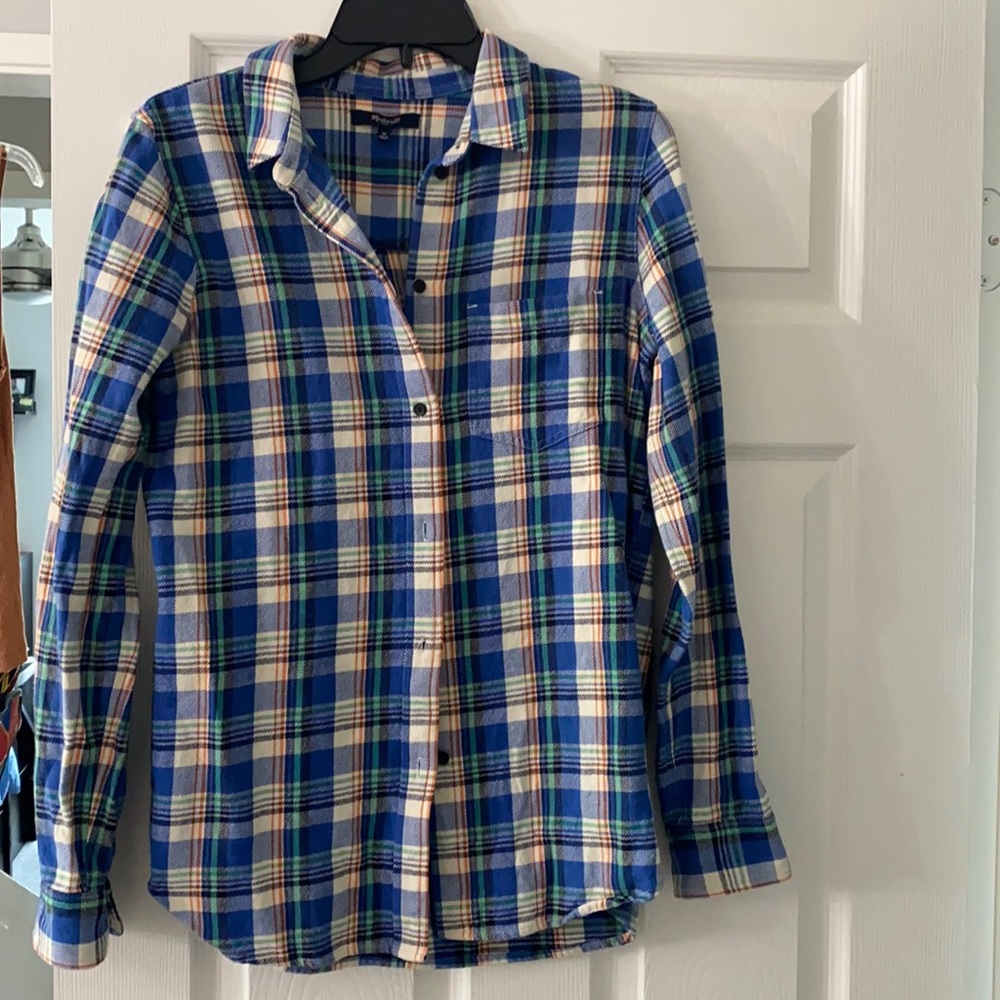 Madewell Plaid flannel